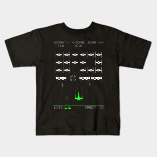 Space Invaders Mashup - Retro Shirt Kids T-Shirt